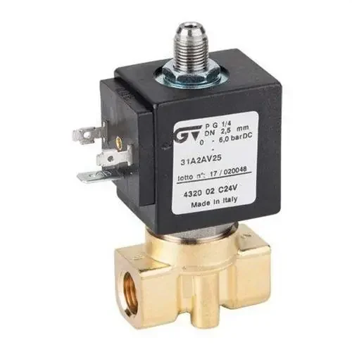 ELECTROVÁLVULA 3 VÍAS CERRADA 1/4″ C 12V DIÁMETRO 2mm Envío Inmediato