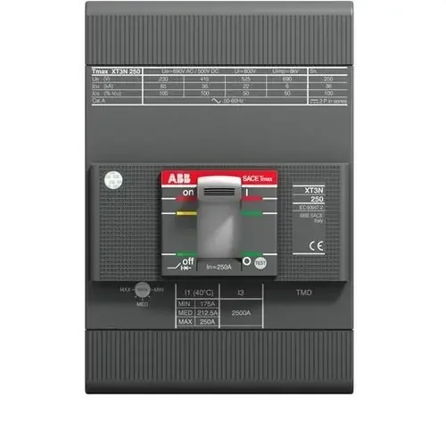 INTERRUPTOR AUTOMÁTICO XT3S250 MA R125 IM750-1500 3P F-F Tendencia