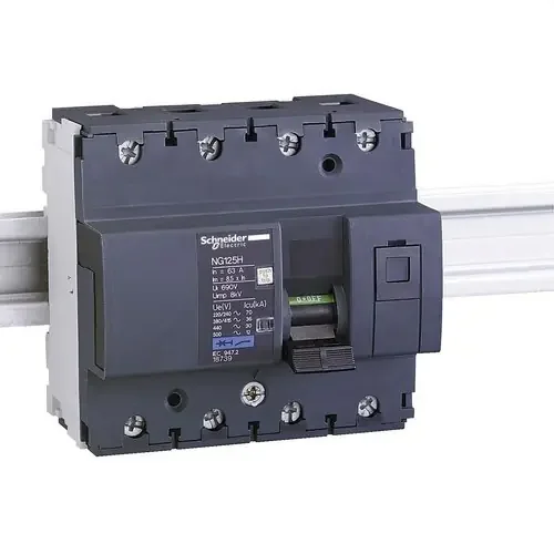 INTERRUPTOR MAGNETOTÉRMICO NG125H 4P 80A CURVA-C Envío Internacional