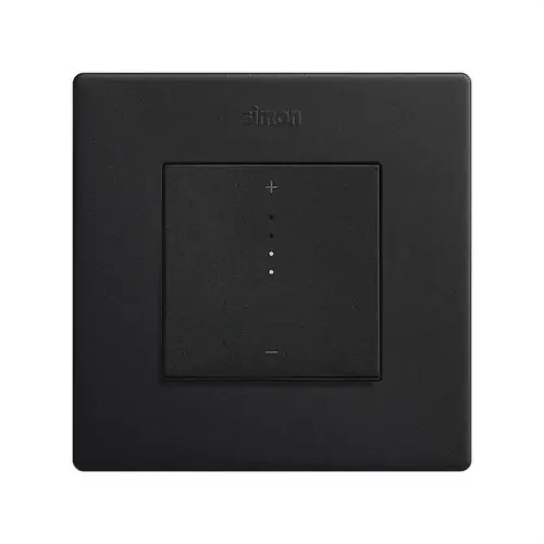 INTERRUPTOR REGULABLE SIMON 270 CF 3H IO NEGRO MATE Auténtico