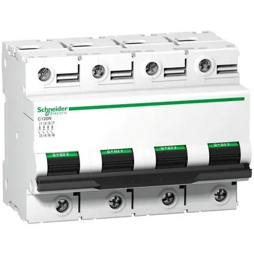 Liquidación INTERRUPTOR AUTOMÁTICO MAGNETOTÉRMICO C120N 4P 125A CURVA-B