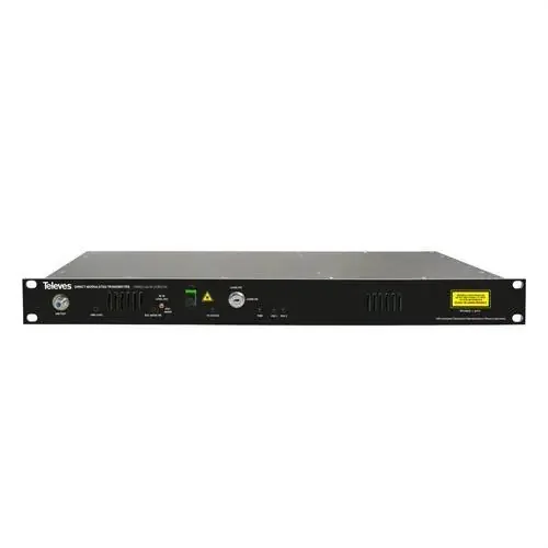 Ordena Ya TRANSMISOR ÓPTICO SMATV 1310nm SC/APC 6dBm SIN RETORNO 1U