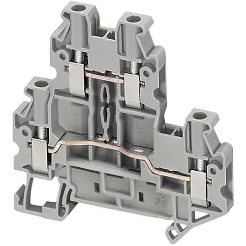Pedido Al Por Mayor BORNE CONEXIÓN TORNILLO 2 PUNTOS 4 PUNTOS 2,5mm² GRIS