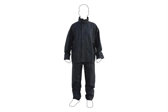 Promoción TRAJE DE AGUA PU/PVC AZUL TALLA XXXL