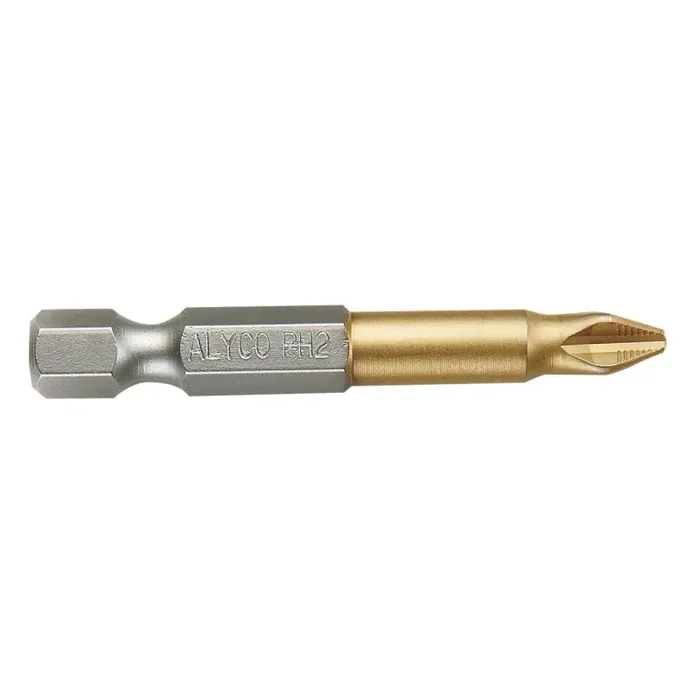 PUNTA ATORNILLAR 1/4″ TIN PH1X50 MM Exclusivo